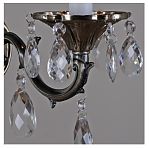 Люстра Reluce 09347-0.4-03, 3 лампы, E14, 120 Вт, хрусталь, до 6 кв.м