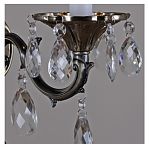 Люстра Reluce 09347-0.4-05, 5 ламп, E14, 200 Вт, хрусталь, до 10 кв.м