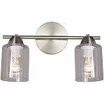 Люстра Reluce 12670-0.3-02 настенно-потолочная, 2 лампы, Е14, 80 Вт, стекло, до 12 кв.м