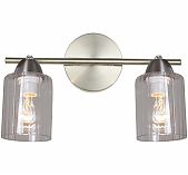 Люстра Reluce 12670-0.3-02 настенно-потолочная, 2 лампы, Е14, 80 Вт, стекло, до 12 кв.м