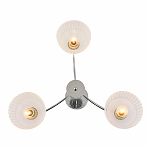 Люстра Reluce 52410-0.3-03 CR, 3 лампы, E27, 180 Вт, стекло, до 18 кв.м