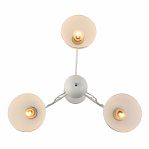 Люстра Reluce 62410-0.3-03 WH+CR, 3 лампы, E27, 180 Вт, стекло, до 18 кв.м