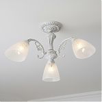 Люстра Reluce 74430-0.3-03, 3 лампы, E27, 120 Вт, стекло, до 6 кв.м