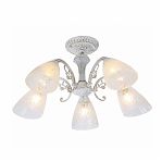 Люстра Reluce 74430-0.3-05, 5 ламп, E27, 200 Вт, стекло, до 10 кв.м