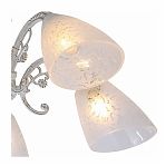 Люстра Reluce 74430-0.3-05, 5 ламп, E27, 200 Вт, стекло, до 10 кв.м