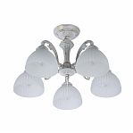 Люстра Reluce 74431-0.3-05, 5 ламп, E27, 200 Вт, стекло, до 10 кв.м