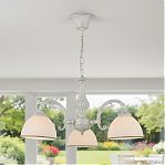 Люстра Reluce 74459-0.4-03, 3 лампы, E27, 120 Вт, стекло, до 6 кв.м