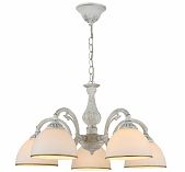 Люстра Reluce 74459-0.4-05, 5 ламп, E27, 200 Вт, стекло, до 10 кв.м