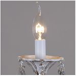 Люстра Reluce 89347-0.4-03, 3 лампы, E14, 120 Вт, хрусталь, до 18 кв.м