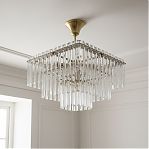 Люстра Illumico IL3535-5PSQ-25AB ELITE, 5 ламп, E14, 200 Вт, хрусталь, до 10 кв.м