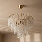 Люстра Reluce 98620-0.4-05 FGD, 5 ламп, E27, 300 Вт, хрусталь, до 15 кв.м