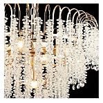 Люстра Reluce 98620-0.4-05 FGD, 5 ламп, E27, 300 Вт, хрусталь, до 15 кв.м