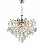 Люстра Reluce 24720-0.4-05 FGD, 5 ламп, Е14, 200 Вт, хрусталь, до 10 кв.м