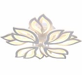 Люстра Reluce 00150-0.3-4+4 WH, 8 ламп, LED, 144 Вт, металл, до 26 кв.м
