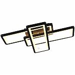 Люстра Reluce 03629-0.3-03B BK, 3 лампы, LED, 84 Вт, металл, до 16 кв.м