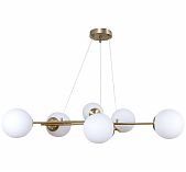 Люстра Reluce 50450-0.4-06 COPPER, 6 ламп, E27, 240 Вт, стекло, до 32 кв.м