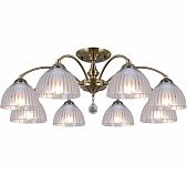 Люстра Illumico IL0564-8CSQ-25AB ELITE, 8 ламп, E27, 320 Вт, стекло, до 16 кв.м