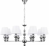 Люстра Illumico IL0611-8PSQ-26 CR ELITE, 8 ламп, E14, 320 Вт, металл, до 40 кв.м