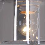 Бра Reluce 06752-0.2-01 AB, 60 Вт, E27, 220 В, металл, стекло, бронза, дымчатый