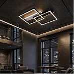 Люстра Reluce 29406-0.3-2+2 WT+BK, LED, 63 Вт, металл, до 12 кв.м