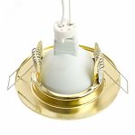 Светильник точечный Feron DL10 15110, потолочный, MR16, G5.3, 50 Вт, золото