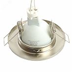 Светильник точечный Feron DL10 15112, потолочный, MR16, G5.3, 50 Вт, титан