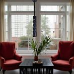 Светильник точечный Reluce 16006-0.9-001LD GU10 BK подвесной, 12 Вт, металл, черный