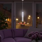 Светильник точечный Reluce 16009-0.9-001LD 300mm GU10 WT подвесной, 12 Вт, алюминий, акрил, белый