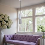 Светильник точечный Reluce 16009-0.9-001LD 300mm GU10 WT подвесной, 12 Вт, алюминий, акрил, белый