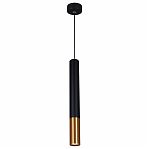 Светильник точечный Reluce 16032-0.9-001IL LED 5W BK+GD подвесной, 5 Вт, металл, черный с золотом