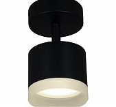 Светильник Reluce 53004-9.5-001IL SPOT LIGHT GX53 BK металл, акрил, черный с белым