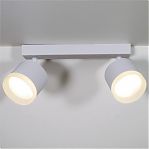 Светильник точечный Reluce 53004-9.5-002IL SPOT LIGHT GX53 WT, 2 лампы, белый
