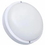 Светильник светодиодный Ultraflash Demmax LBF-0603 влагозащищённый 15 Вт, IP65, круг, белый