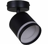 Светильник Reluce 53001-9.5-001IL SPOT LIGHT GX53 BK, металл, акрил, черный
