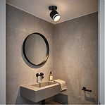 Светильник Reluce 53001-9.5-001IL SPOT LIGHT GX53 BK, металл, акрил, черный