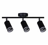 Светильник Reluce 16001-9.5-003CT SPOT LIGHT GU10 BK, металл, акрил, черный