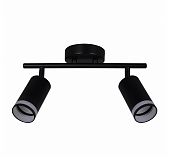 Светильник Reluce 16001-9.5-002CT SPOT LIGHT GU10 BK, металл, акрил, черный