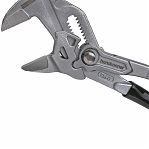 Клещи переставные Hanskonner HK1020-09-A175, гаечный ключ, длина 175 мм, захват 40 мм, кнопочный фиксатор, сталь