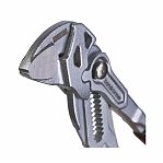 Клещи переставные Hanskonner HK1020-09-A175, гаечный ключ, длина 175 мм, захват 40 мм, кнопочный фиксатор, сталь