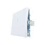 Выключатель проходной Lezard Zima 704-0288-105QC встраиваемый, пластик, белый