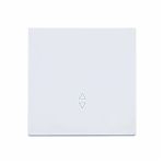Выключатель проходной Lezard Zima 704-0288-105QC встраиваемый, пластик, белый