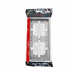 Рамка 2-местная Lezard Zima 704-7400-147 горизонтальная, пластик, серый матовый