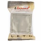 Выключатель оконечный Lezard Leto, накладной монтаж, пластиковый, кремовый