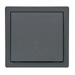 Выключатель проходной Lezard Leto 752-3400-105, пластиковый, накладной монтаж, графит