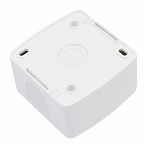 Выключатель двухклавишный TDM Electric Селигер SQ1818-0004, накладной, оконечный белый