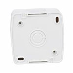 Выключатель двухклавишный TDM Electric Селигер SQ1818-0004, накладной, оконечный белый