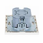 Диммер встраиваемый UNIVersal Бриллиант 7947427, СП, 500 Вт, поворотный, белый