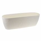 Горшок для цветов Plast Team Butterflies PT401610048, молочный туман, объем 7.3 л, диаметр 150 мм, полипропилен