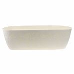 Горшок для цветов Plast Team Butterflies PT401610048, молочный туман, объем 7.3 л, диаметр 150 мм, полипропилен