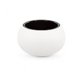 Кашпо Жемчужина белый 7 л